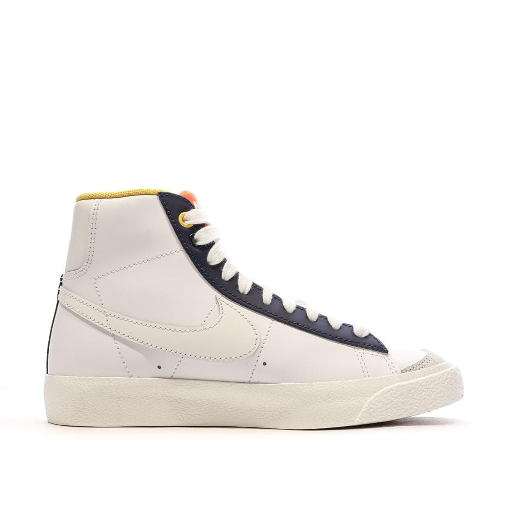 Baskets Blanche/Marine Garçon Nike Blazer Mid '77 2