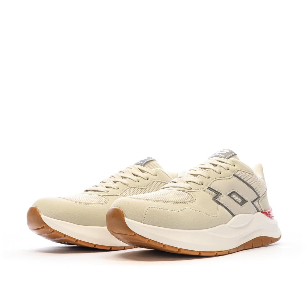 Baskets Beige/Blanche Homme Lotto Twenty6 6