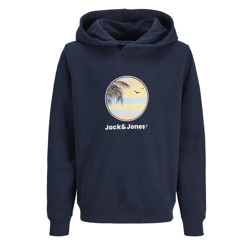 Sweat Marine Garçon Jack and Jones Hood 1