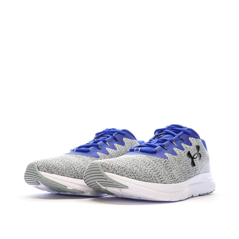 Chaussures de running Grises/Bleu Homme Under Armour Charged Impulse 6