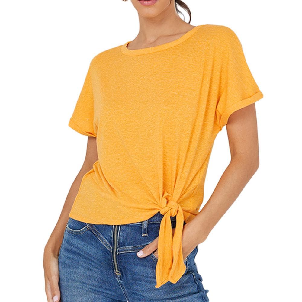 T-Shirt Orange Femme Vero Moda Marijune 1