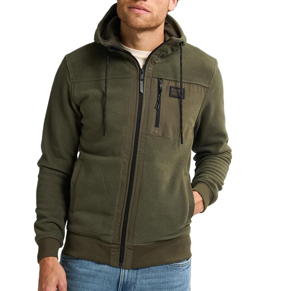 Sweat Kaki Homme Petrol Industries Hooded 1