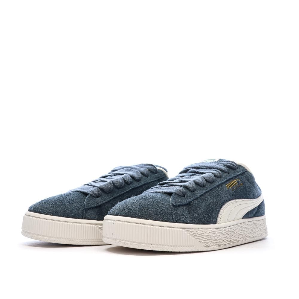 Baskets Bleu/Blanche Homme Puma Suede Xl Hairy 6