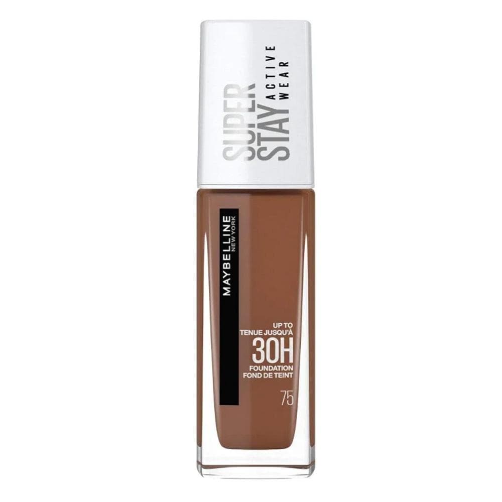 Fond de teint Gemey Maybellin New York SuperStay Active Wear 30H 075 Mocha 1