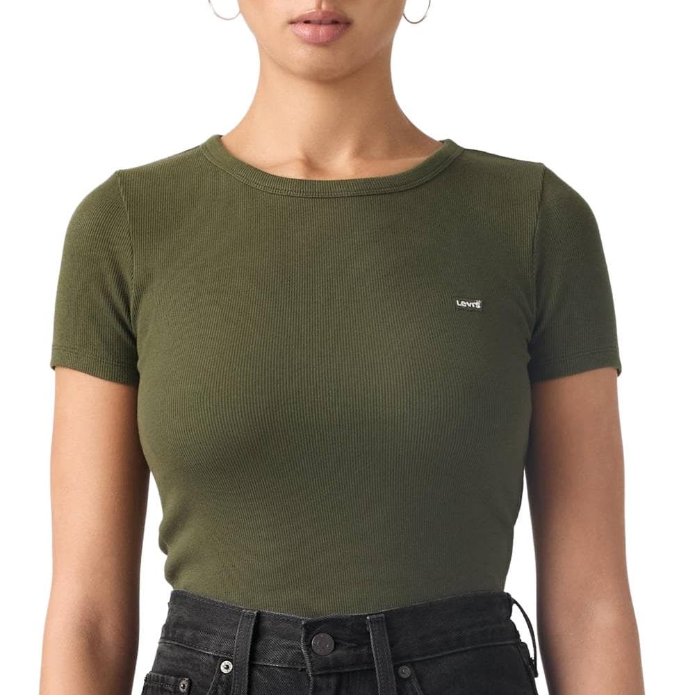 T-shirt Kaki Femme Levi's Hayes Tee Blues 1