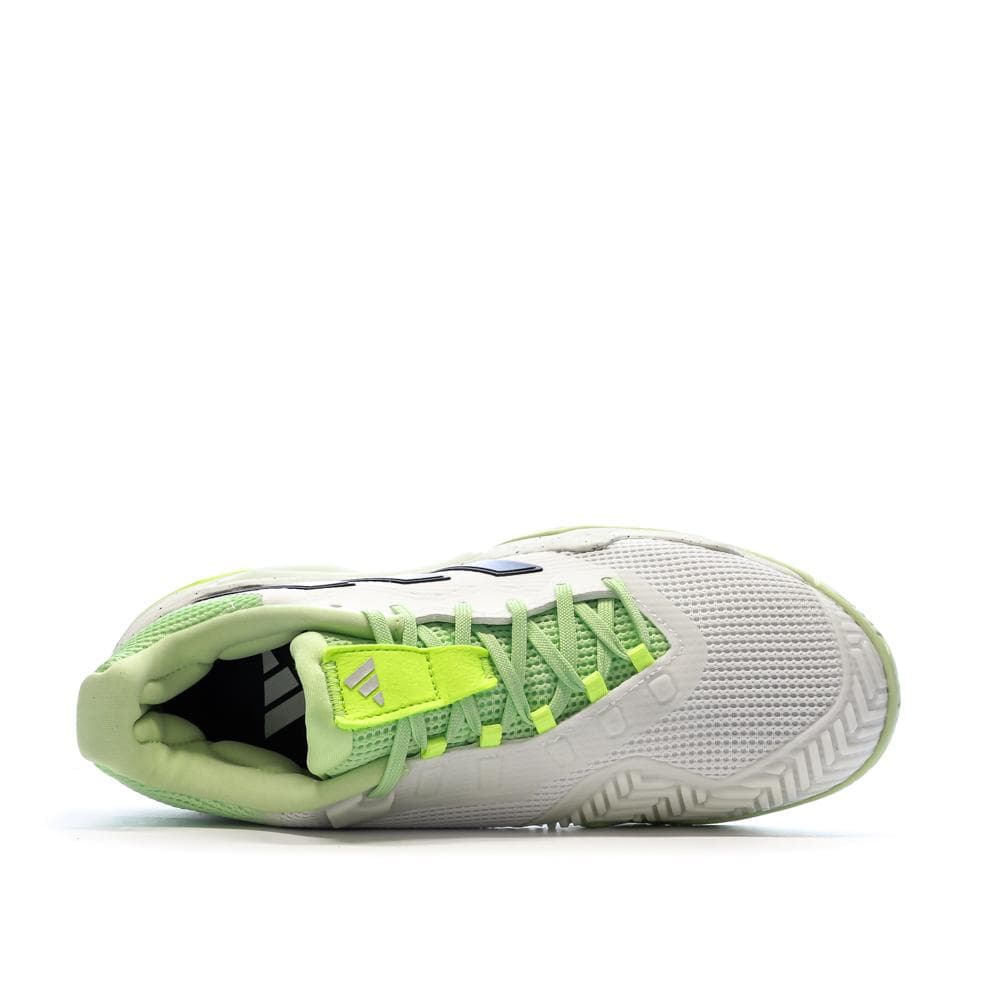 Chaussures de Tennis Vert/Blanc Adidas Barricade 13 4