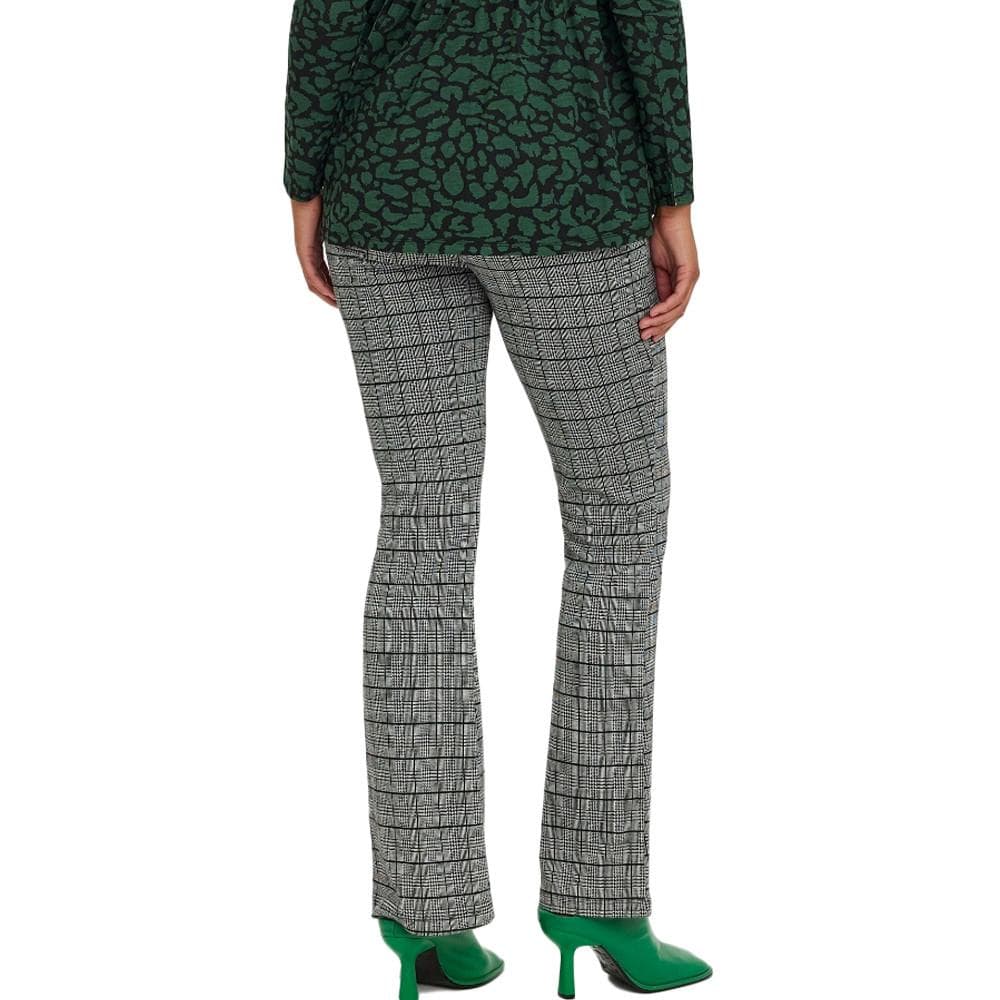 Legging de Grossesse Noir/Gris Femme Mamalicious Noelli 2