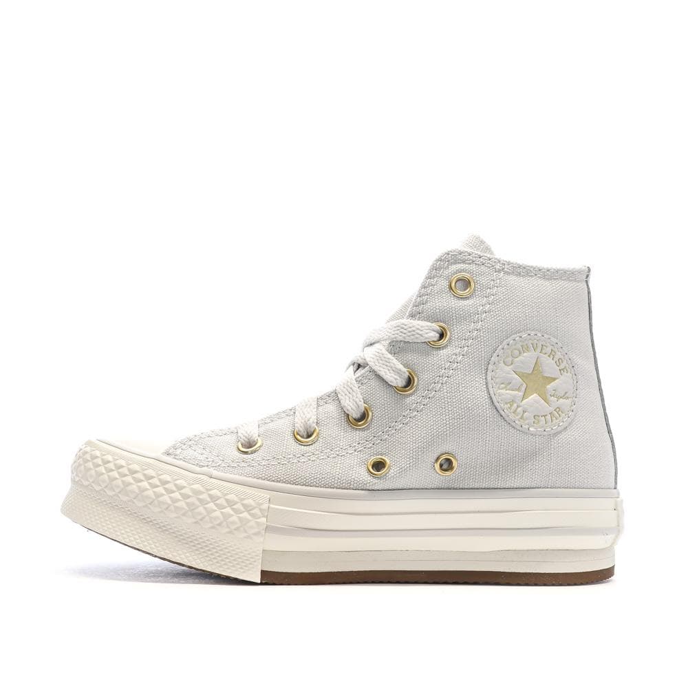 Baskets Grises Fille Converse All Star Eva A10382C 1