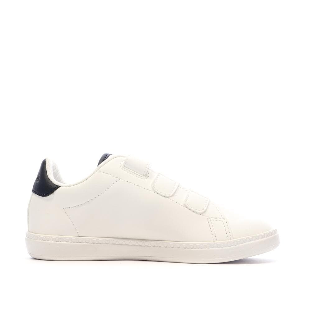 Baskets Blanches Garçon Le Coq Sportif Courtset Optical 2