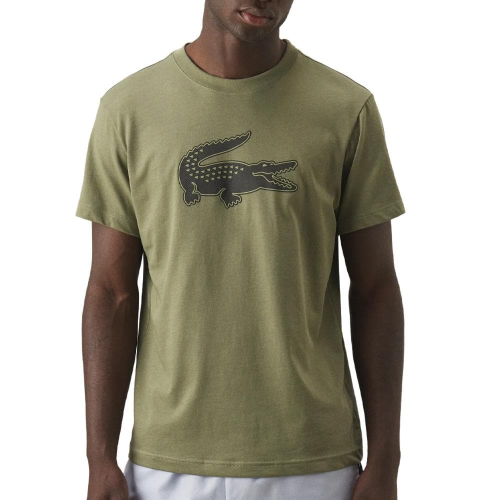 T-shirt Kaki Homme Lacoste TH2042 1