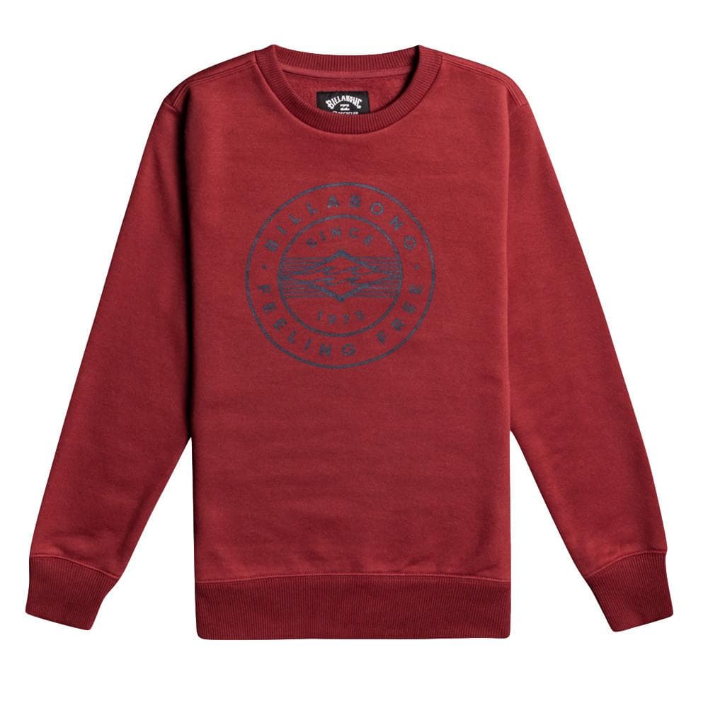 Sweat Bordeaux Garçon Billabong Stamp 1