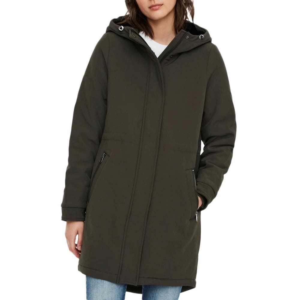 Parka Grise Femme Vero Moda Cleanmila 1