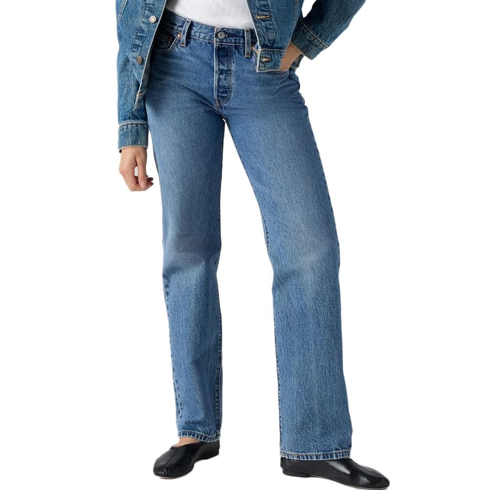 Jean 501 90s Bleu Indigo Femme Levi's 1