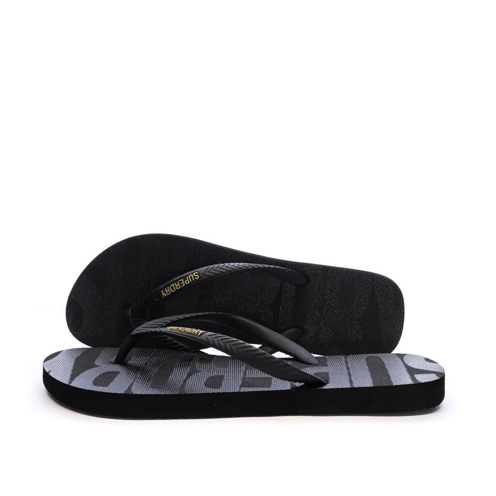Tongs Noir Superdry Essental Flip Flop 1