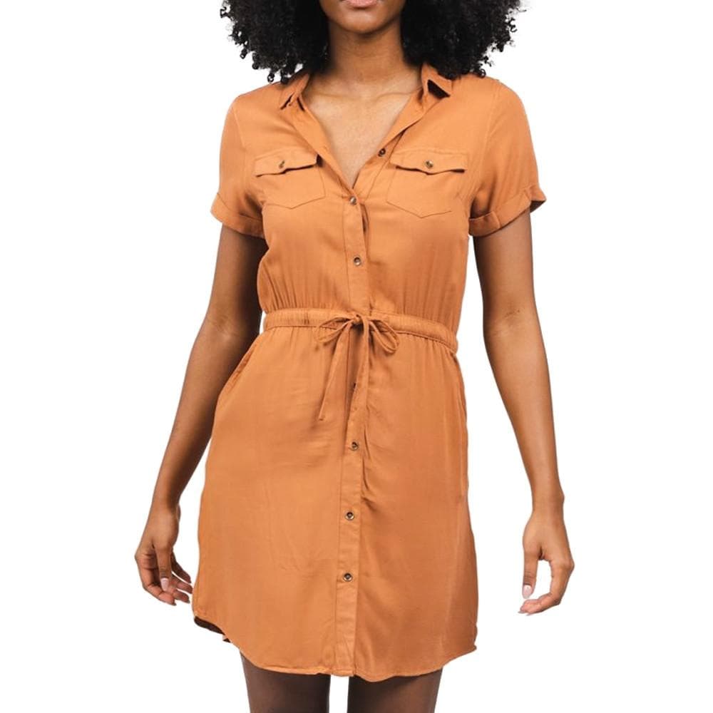 Robe Orange Femme Deeluxe Alarha 1