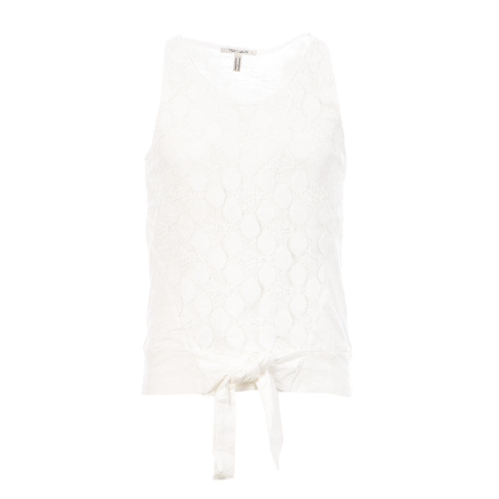 Débardeur Blanc Fille Teddy Smith Dagmar 1