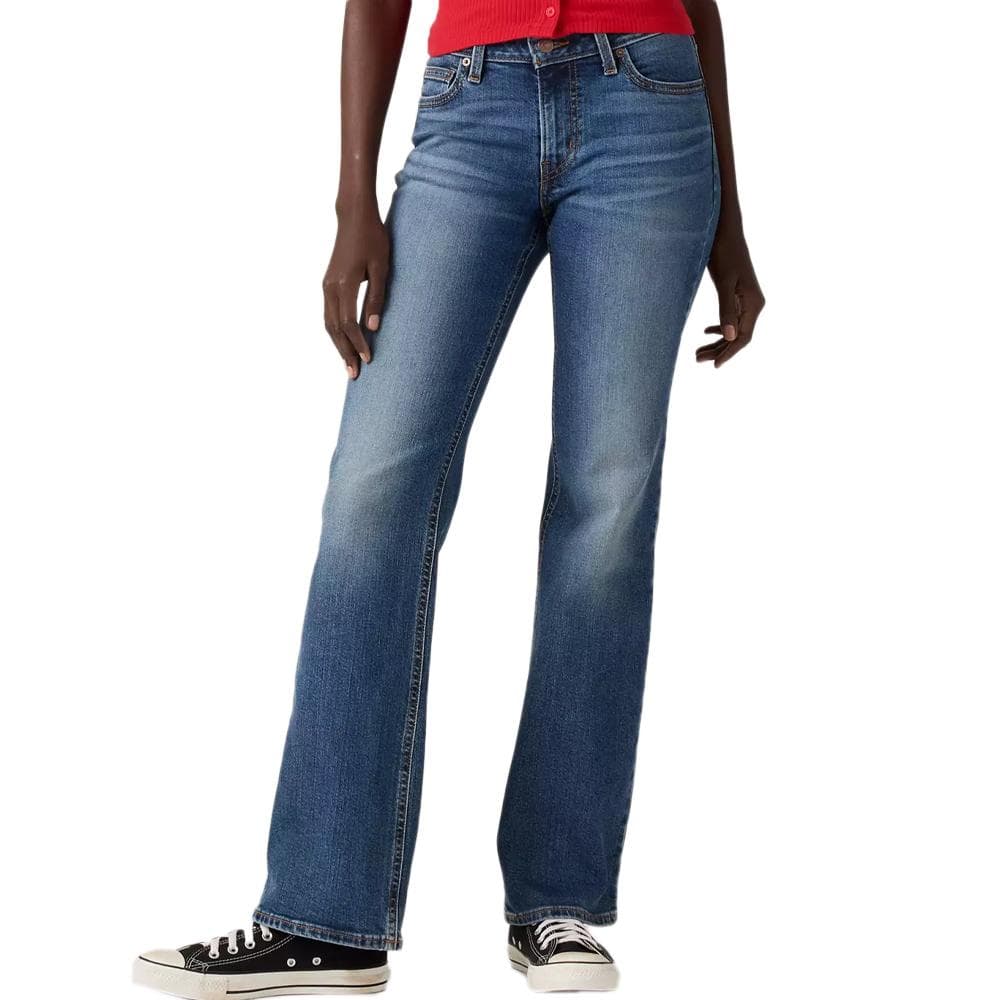 Jean Bleu Moyen Femme Levi's Superlow 1