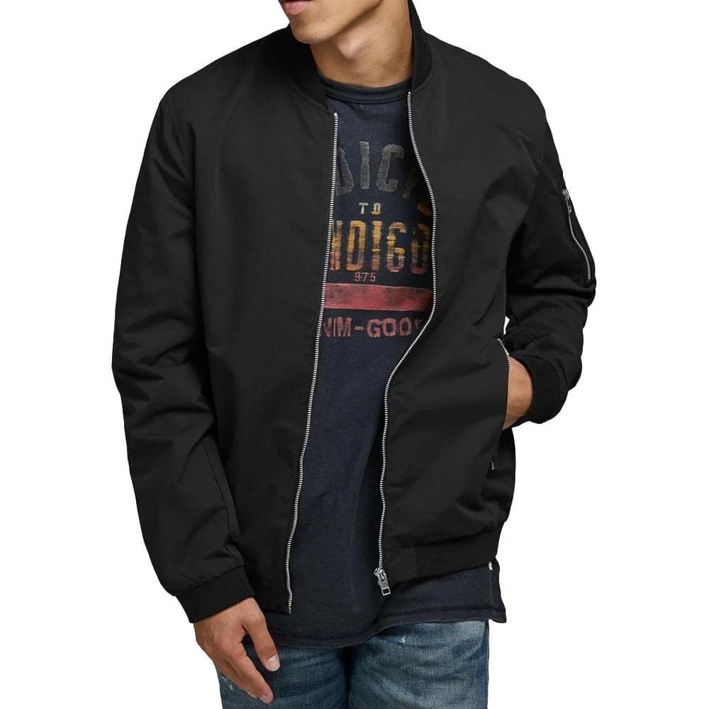 Bomber Noir Homme Jack & Jones Mash 1