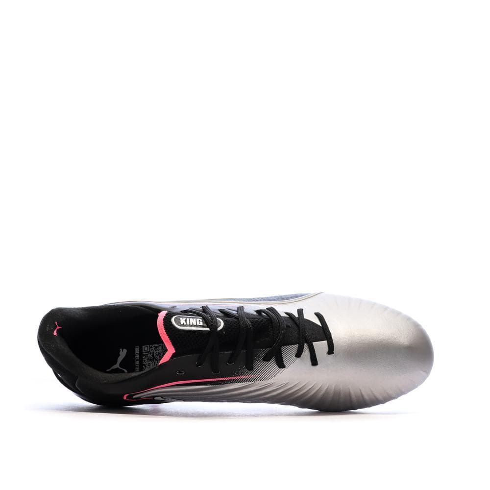 Chaussures de Foot Gris/Noir Homme Puma King Ultimate MxSG 4