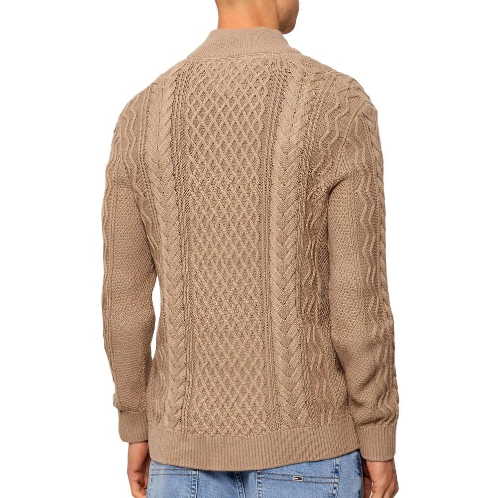 Pull Marron Homme Tommy Hilfiger Cable 2