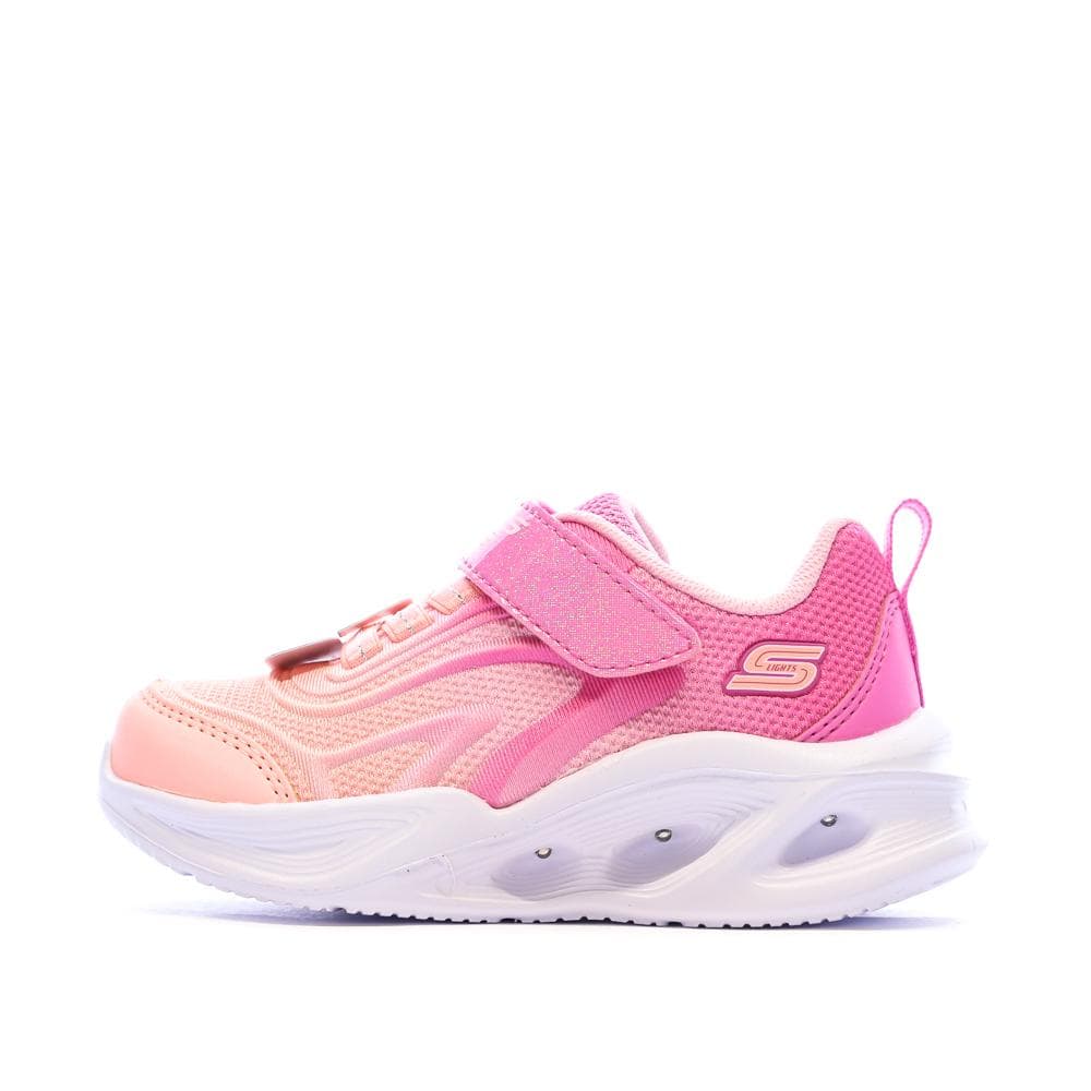 Baskets Rose Fille Skechers Sola Glow 1