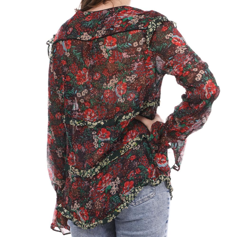 Blouse à Fleurs/Léopard Femme Scotch & Soda 2