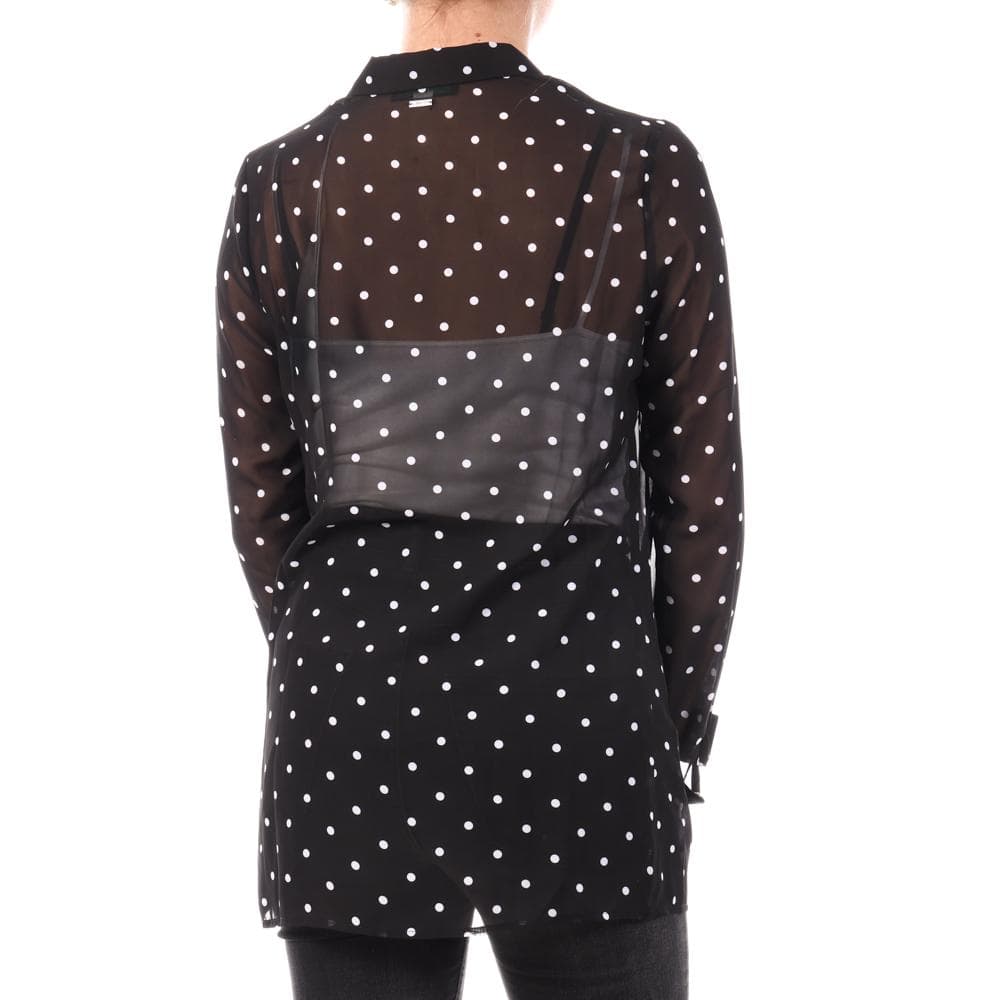 Chemise Noir/Blanche Femme Guess W1RH09W70Q0 2