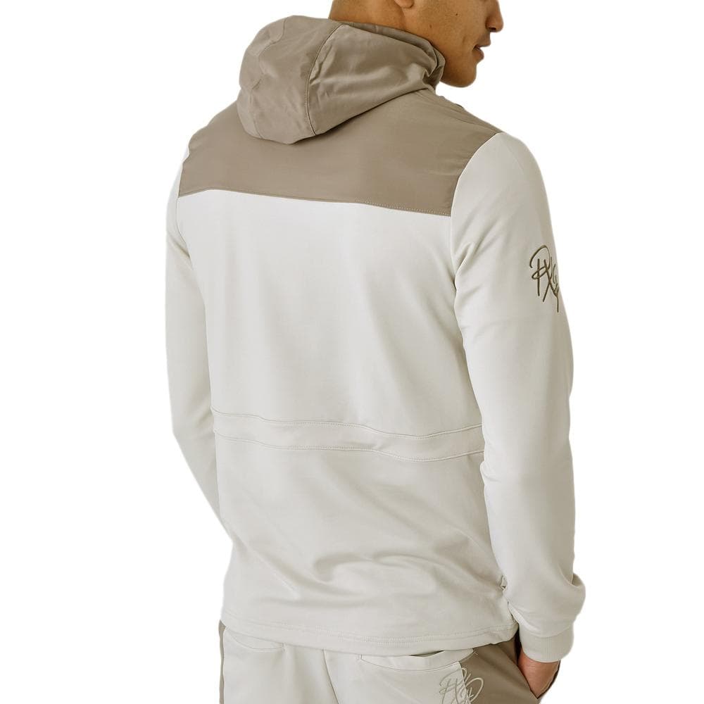 Sweat à Capuche Beige/Marron Homme Project X Paris Bicolore 2
