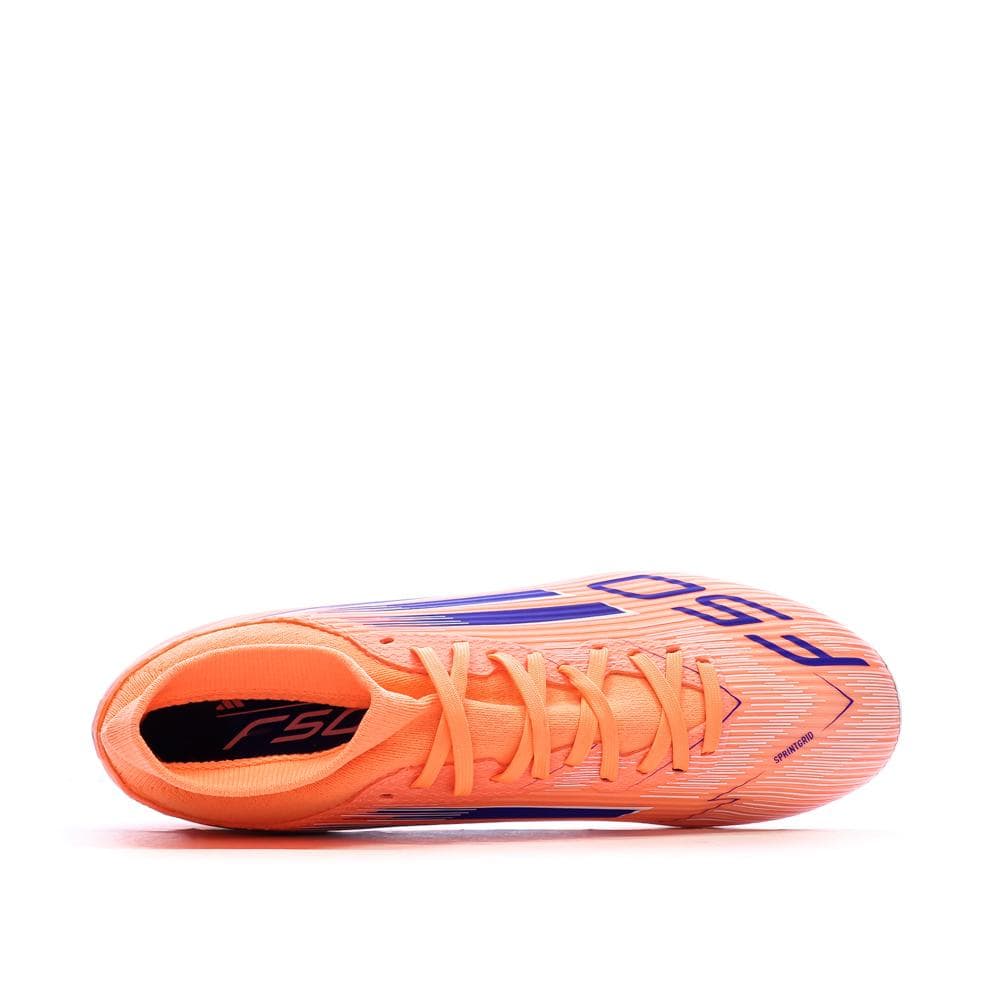 Chaussures de Foot Orange Adidas F50 League Mid FG/MG 4