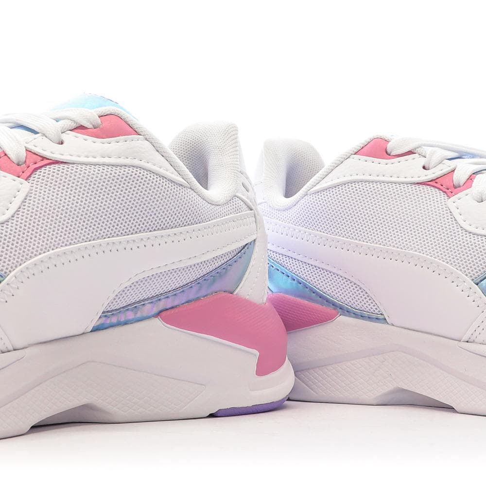 Baskets Rose/Blanc Femme/Fille Puma Bouncy 7