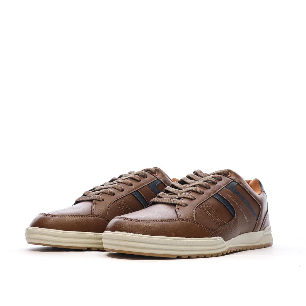 Baskets Marron/Marine Homme Umbro Jade Net 6