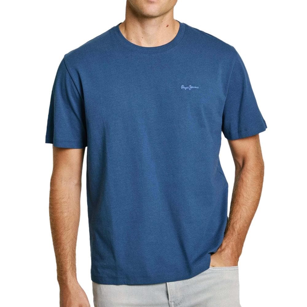 T-shirt Bleu Homme Pepe jeans Connor 1