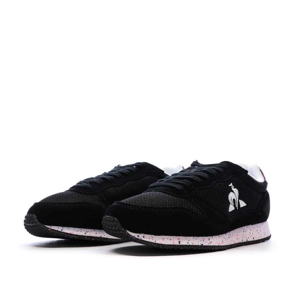 Baskets Noires Femme Le Coq Sportif Alpha 6