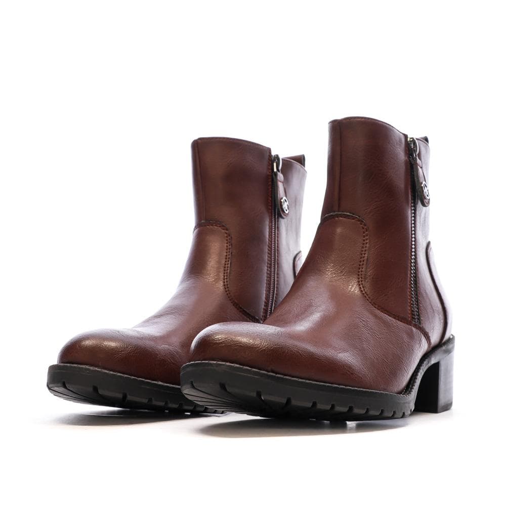 Bottines Bordeaux Femme Chattawak ALTA 6