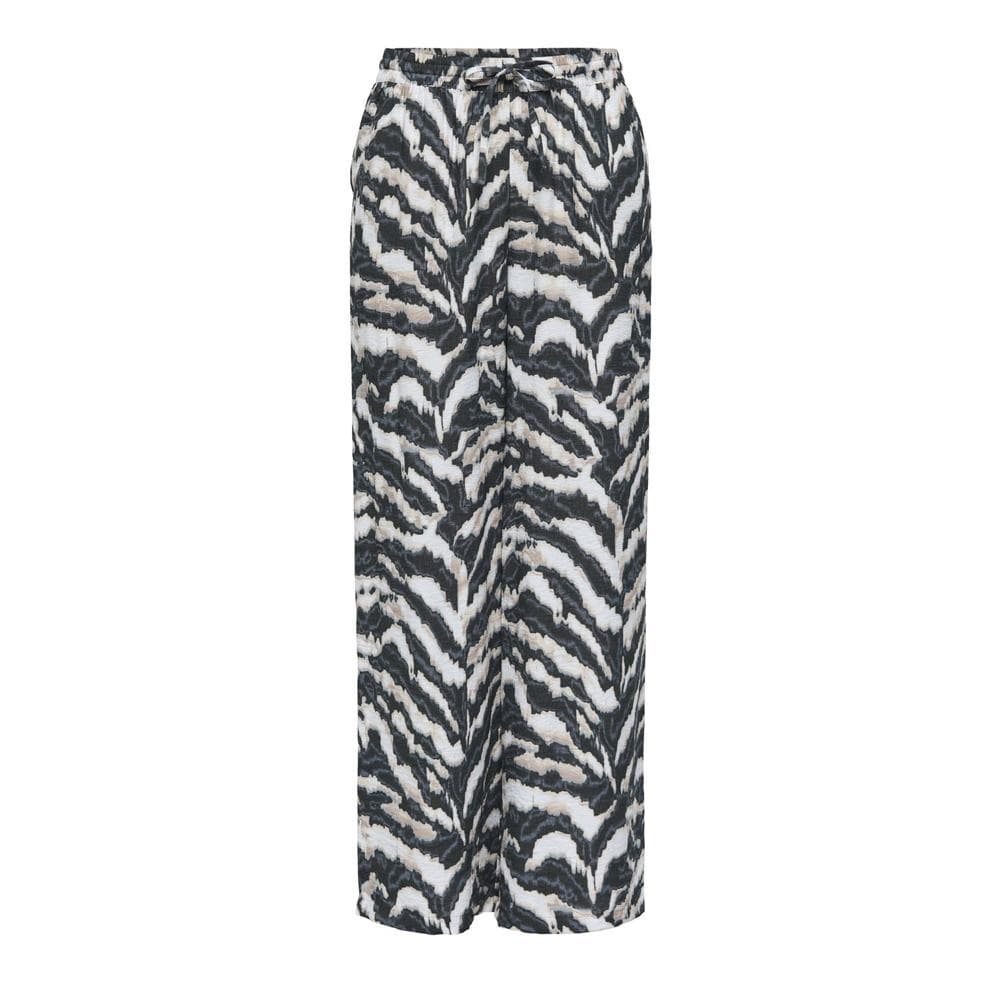 Pantalon Noir/Beige Femme JDY Pepper 1