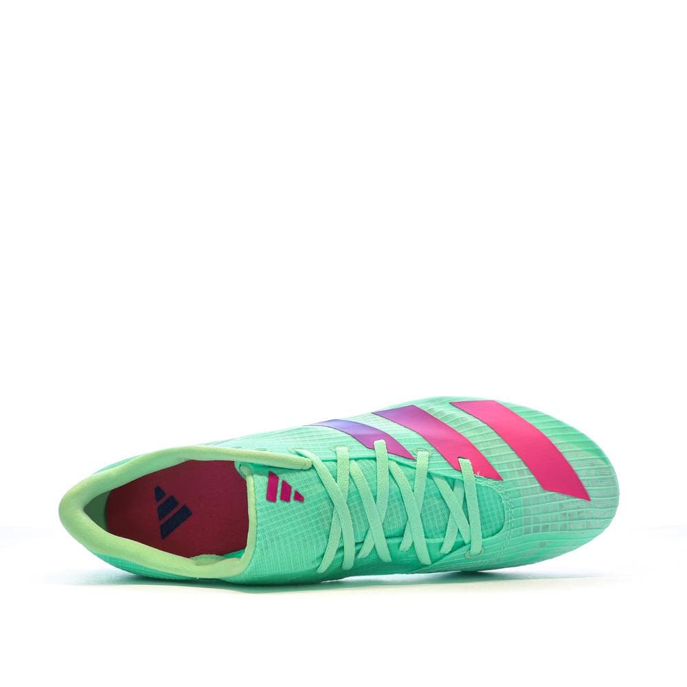Chaussures d'Athlétisme Vertes Homme Adidas Distancestar 4