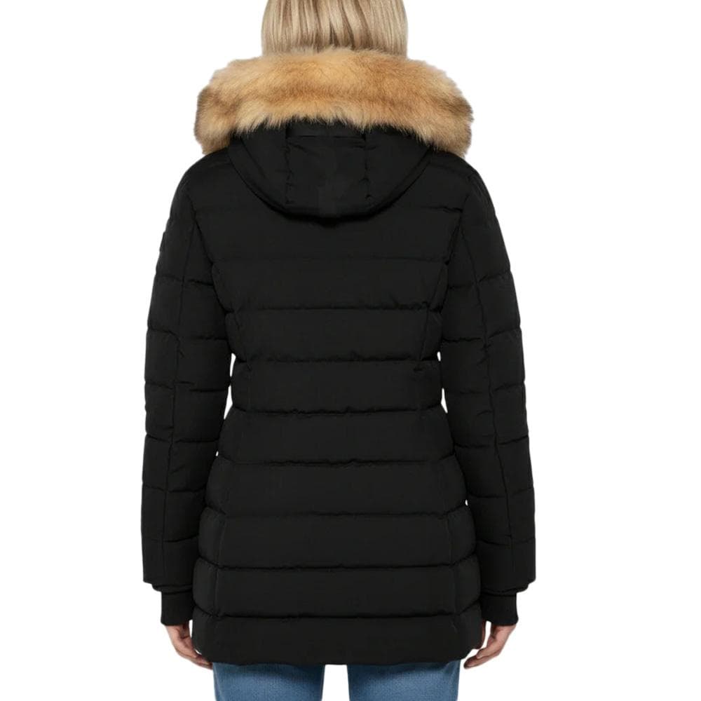 Parka Longue Noir Femme Schott GARDENAW 3