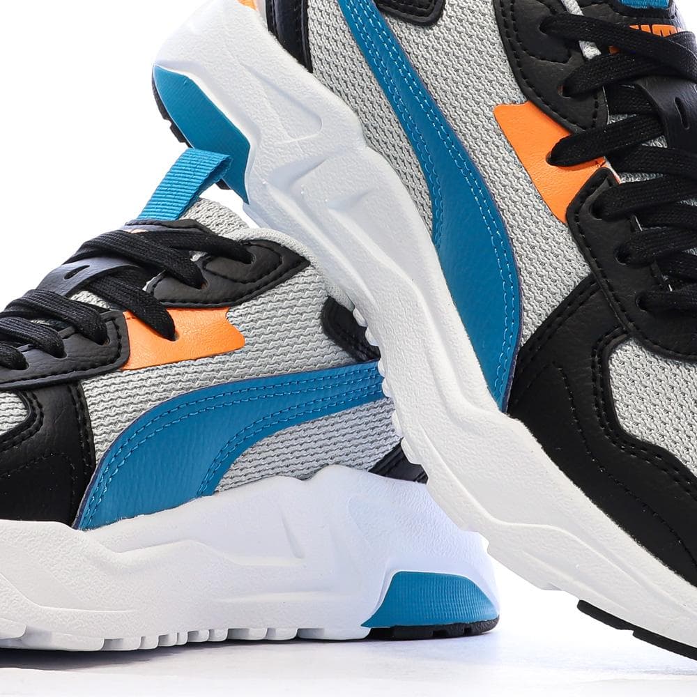 Baskets Bleu/Gris Garçon Puma Trinity 7