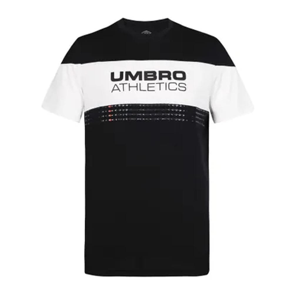 T-Shirt Marine/Blanc Garçon Umbro Poly 1