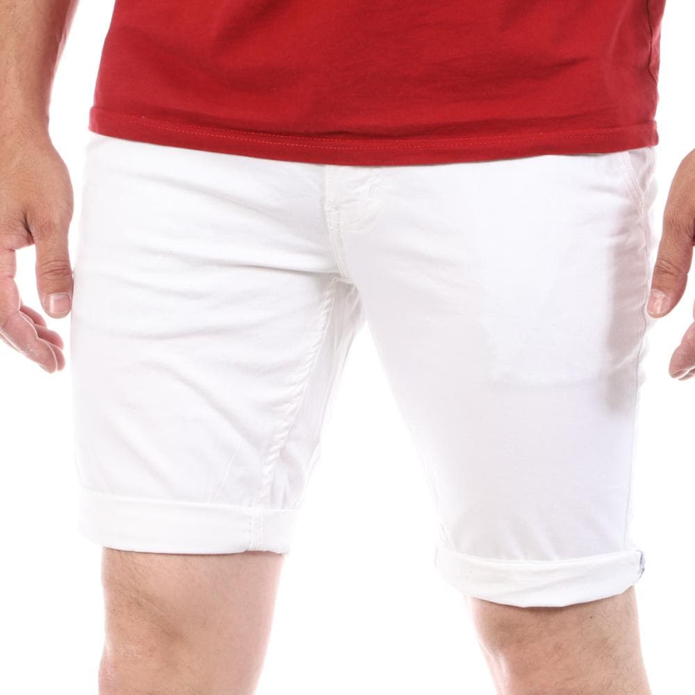 Short Blanc Homme American People Most 1