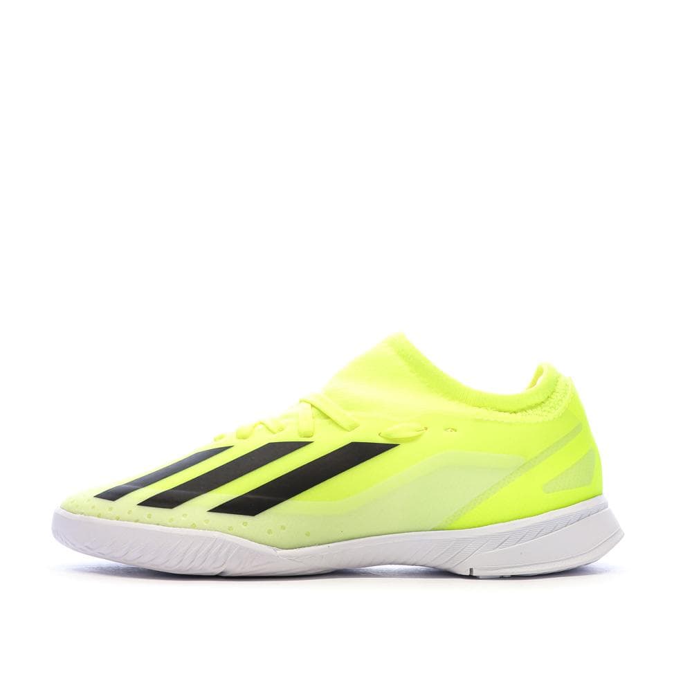 Chaussures de football Jaune Fluo Garçon Adidas X Crazyfast League 1
