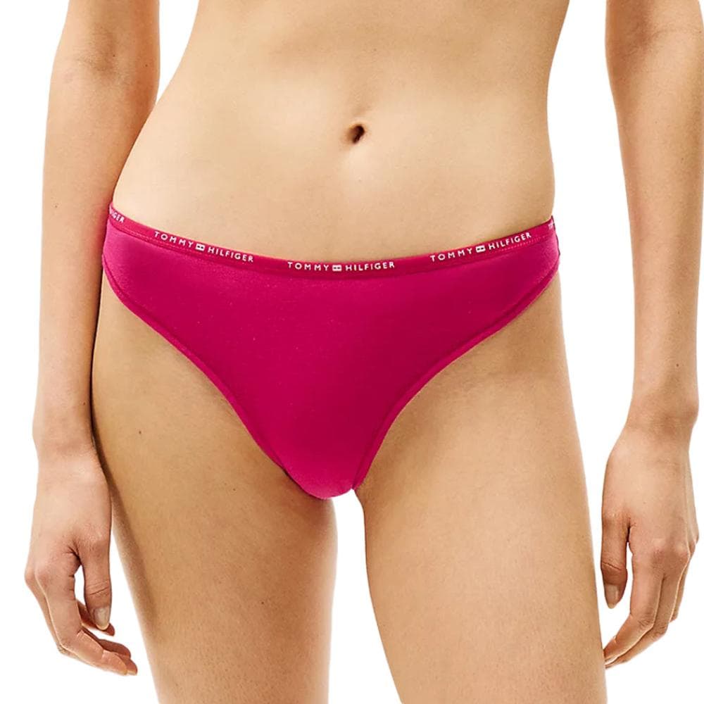 String Rouge Femme Tommy Hilfiger Thong UW0UW05741 1
