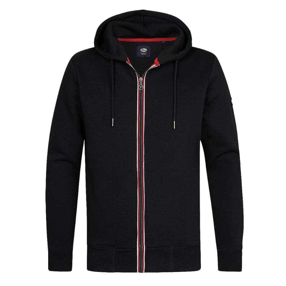 Sweat Zippé Noir Homme Petrol Industries Sweater 1