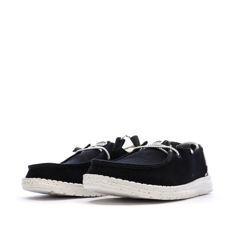 Chaussures Noir Femme Hey Dude Blackleopard 6