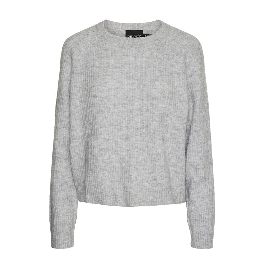 Pull Gris Femme Pieces Olla 1