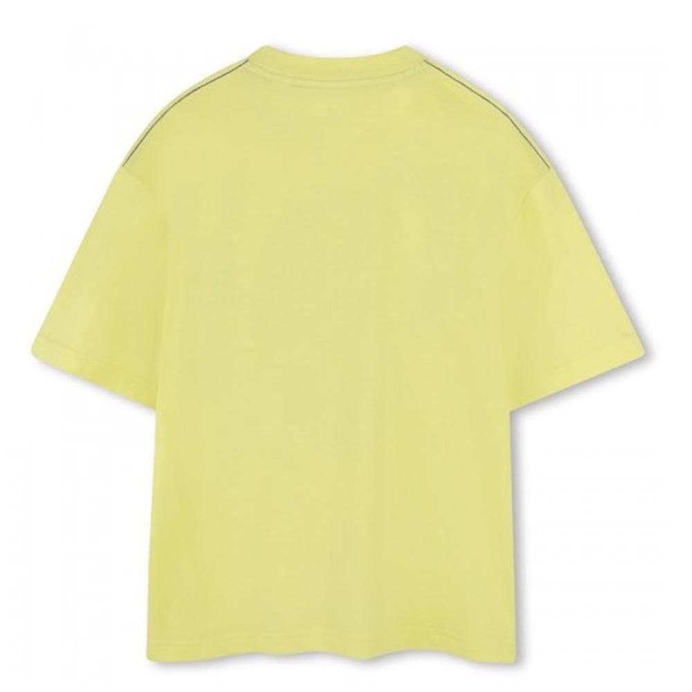 T-Shirt Jaune Garçon Timberland T60422 2