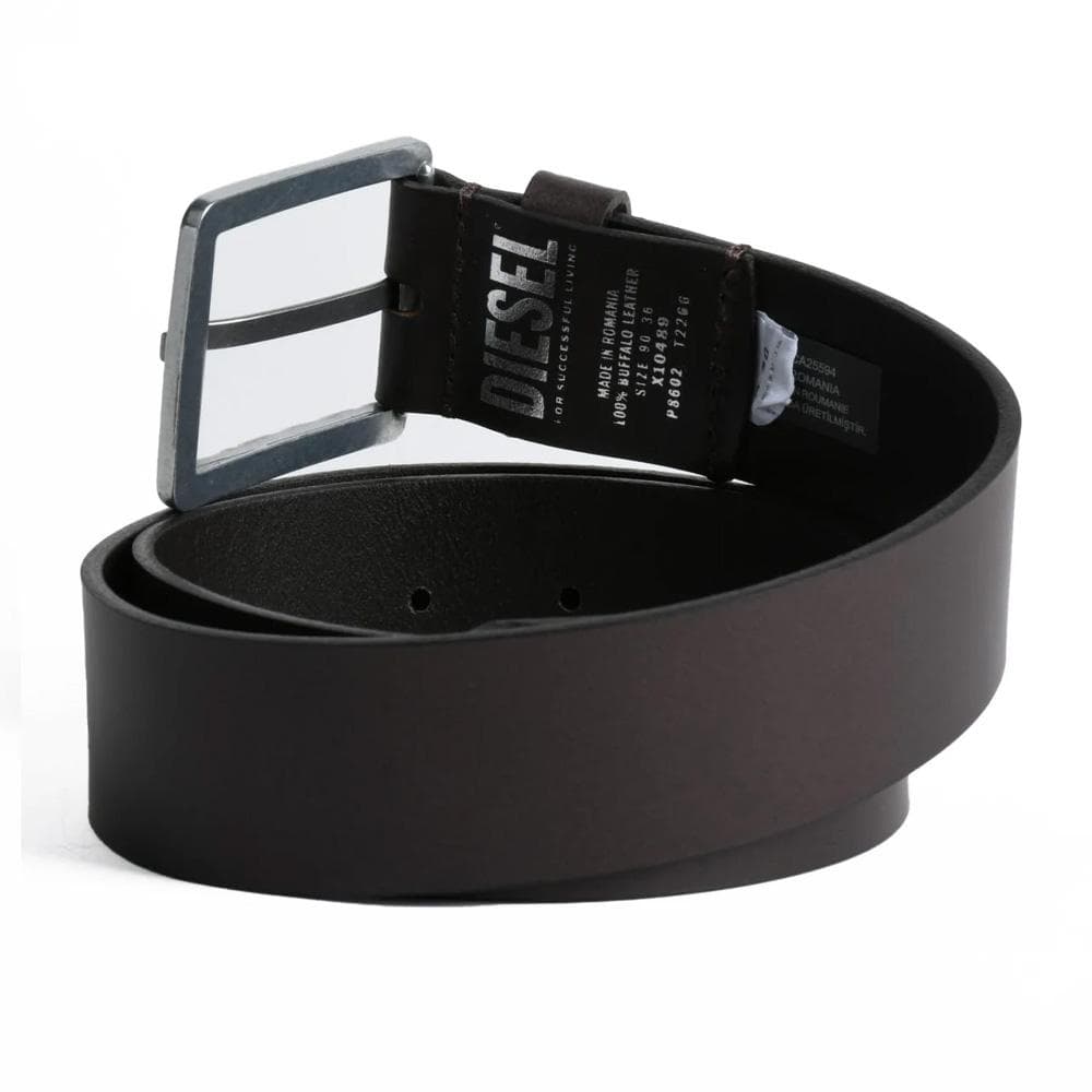 Ceinture Noire Homme Diesel Bbasic Belt X10648 - T 2