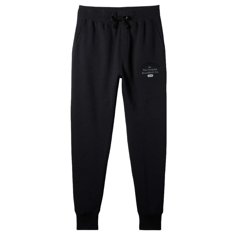 Jogging Noir Homme Quiksilver Emboss 1