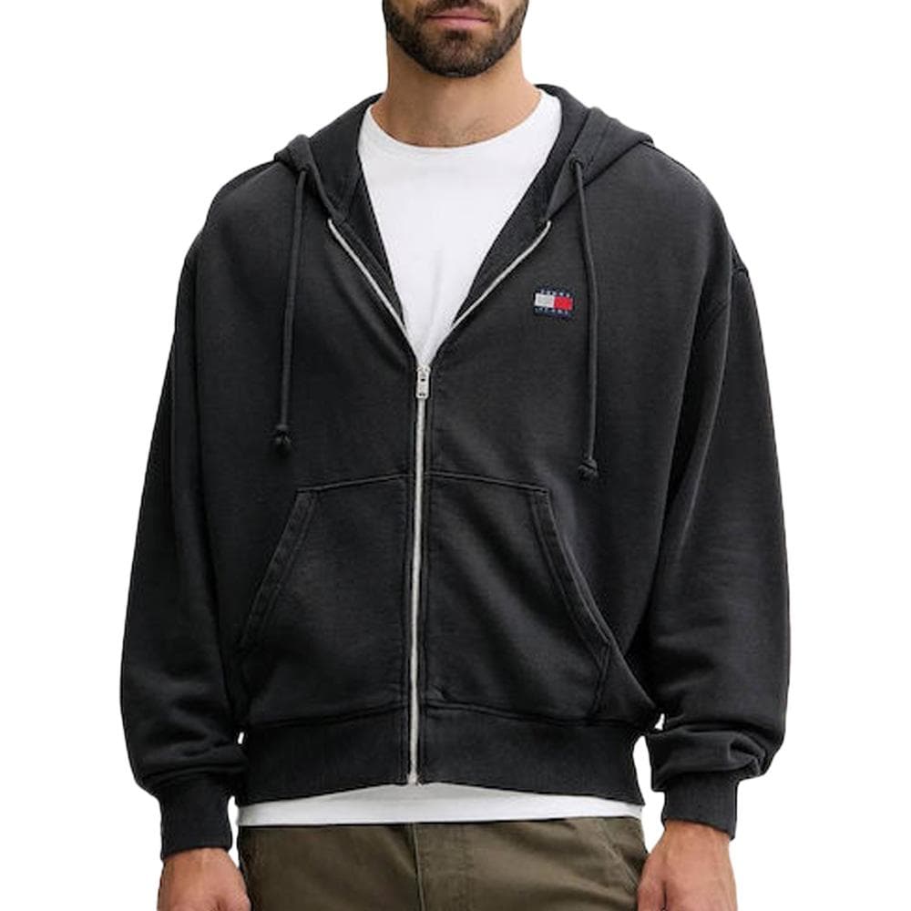 Sweat Zippé Noir Homme Tommy Hilfiger DM0DM22080 1