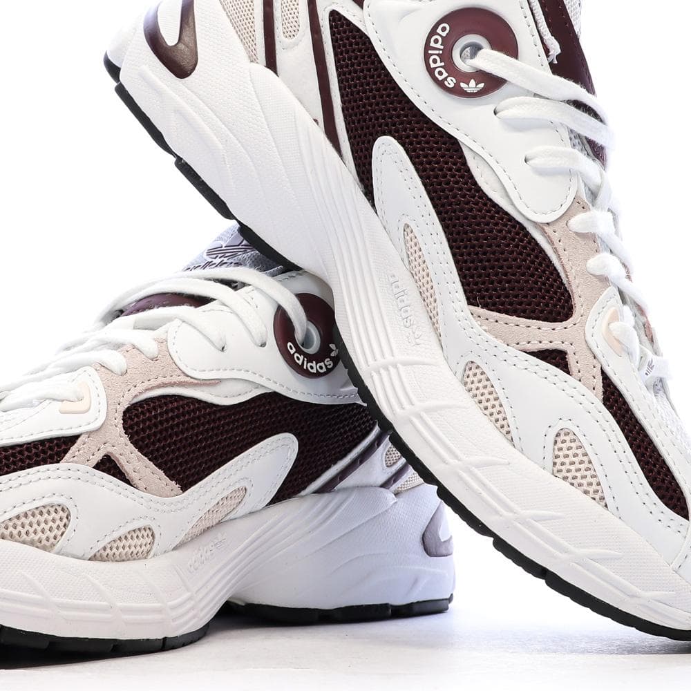 Baskets Blanches/Bordeaux Femme Adidas Adidas Astir 7